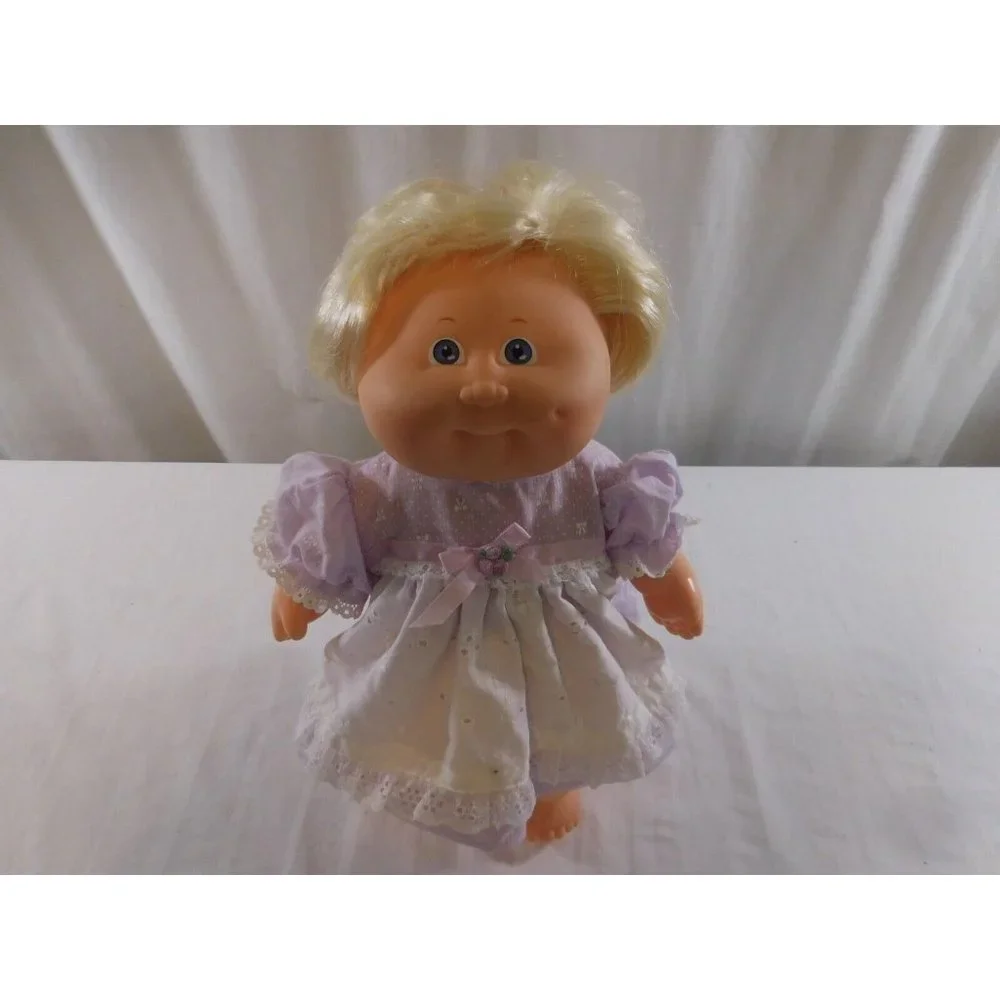 Vintage‎ Cabbage Patch Kids Doll appalachian Hard Body Blond Hair Blue Eyes